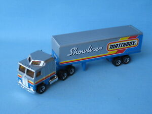 貨物輸送無料 業余 デザイン乗用車 車 一ころカー 手あいレーストラックボックスコートmatchbox Convoi Kenworth Box Camion Showliner Rare Cy8 Bestglycol Com
