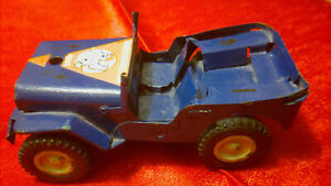 ホビー 模型車 車 レーシングカー toy ビンテージジープvintage windup