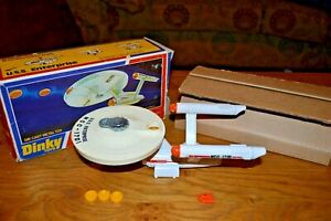 【送料無料】ホビー 模型車 車 レーシングカー ボックスエンタープライズミサイルシャトルクラフトvintage cret dinky toys uss enterprise; 3 missiles; shuttle craft; near comme neuf