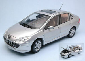 【送料無料】ホビー　模型車　車　レーシングカー プジョーシルバーモデルモデルpeugeot 307 2006 silver 118 model paudi model