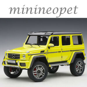 【送料無料】ホビー　模型車　車　レーシングカー メルセデスベンツモデルビームautoart 76319 mercedes benz g 500 4 x 4 2 118 model car electric beam yellow