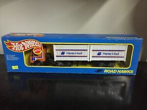 【送料無料】ホビー　模型車　車　レーシングカー マテルホットホイールホークスメルセデストラックイタリアmattel hot wheels 143 road hawks camion mercedes mib, 1984 made in italy 37,037円