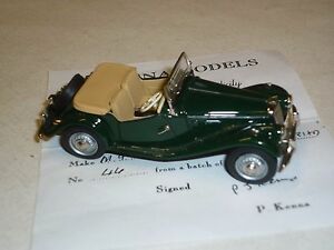 【送料無料】ホビー 模型車 車 レーシングカー モデルkenna models km3, 1953 mg tf vert mb