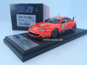 【送料無料】ホビー　模型車　車　レーシングカー モデルフェラーリマラネロ＃プチルマンアートbbr models 143 ferrari 550 maranello 33 alms 2002 petit le mans artbg242