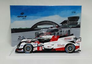 【送料無料】ホビー　模型車　車　レーシングカー スパークモデルトヨタハイブリッド＃ルマンspark 118 modele lmp1 toyota gazoo ts050 hybrid 8 24h le mans 2017 18s335