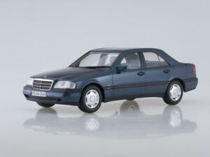 【送料無料】ホビー　模型車　車　レーシングカー モデルメルセデスベンツmaquette 118 mercedesbenz c220 w202, metallicblue 1995
