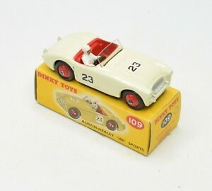 送料無料 業余 モデルホイール 車 一ころ列車 オースティンヒーリースポーツボックスdinky 109 Austin Healey 100 Sports Very Near Comme Neufboite Cleo Mx