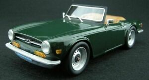 【送料無料】ホビー　模型車　車　レーシングカー スケールモデルtriumph tr6 vert echelle 118 voiture modele resine｜hokushin