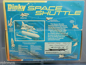 【送料無料】ホビー　模型車　車　レーシングカー ビンテージモデルスペースシャトルボックスvintage dinky toys modele 364 nasa space shuttle en parfait etat, dans sa boite