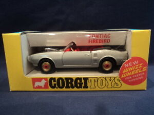 【送料無料】ホビー　模型車　車　レーシングカー コーギーポンティアックショップcorgi annees 1970 whizzwheels pontiac firebird no 343 comme neuf ex shop