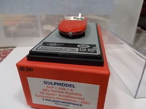 【送料無料】ホビー　模型車　車　レーシングカー アルファロメオgulp sc143 alfa romeo giulietta ss spayder aerodinamica pininfarina