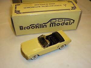 【送料無料】ホビー　模型車　車　レーシングカー モデルフォードマスタングボックスオンbrooklin models brk 56x, ford mustang 1964 cret