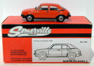 【送料無料】ホビー　模型車　車　レーシングカー モデルスケールオースティンsomerville models 143 scale 143 austin allegro 3 red