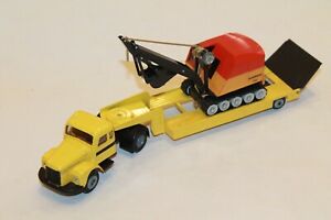 【送料無料】ホビー　模型車　車　レーシングカー トランスポートショベルケーブルscania transport exceptionnel pelle a cable tekno 143