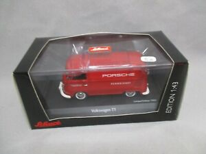 【送料無料】ホビー　模型車　車　レーシングカー モデルフォルクスワーゲンコンビポルシェdv8686 schuco 143 volkswagen combi t1 porsche ref 03561 tres bon etat