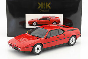 【送料無料】ホビー　模型車　車　レーシングカー スケールbmw m1 e26 rue annee 1978 rouge 112 kkscale｜hokushin