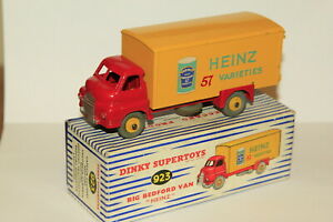 【送料無料】ホビー　模型車　車　レーシングカー ビッグベッドフォードヴァンハインツボックスdinky toys, 923, big bedford van, heinz, excellent boxed, annees 1950｜hokushin