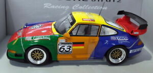 【送料無料】ホビー　模型車　車　レーシングカー スケールポルシェグアテマラミュラーut 118 echelle moule sous pression 39812 porsche 911 gt2 imsa m mullerun cre 1998