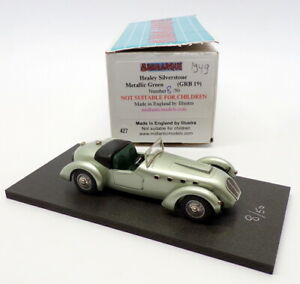 【送料無料】ホビー　模型車　車　レーシングカー スケールヒーリーシルバーストーンメタリックグリーンminimarque 43 143 echelle grb19healey silverstonevert metallique