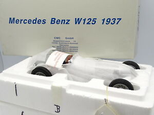 【送料無料】ホビー　模型車　車　レーシングカー メルセデスシルバーcmc 118 mercedes w125 1937 silver
