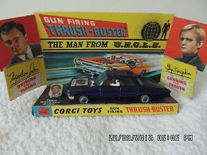 【送料無料】ホビー　模型車　車　レーシングカー オリジナルリングoriginal comme neuf man from uncle premier numero 1966 voiture et boite dorigine et anneau