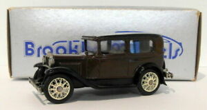 【送料無料】ホビー　模型車　車　レーシングカー モデルスケールフォードモデルチューダーブラウンブラックbrooklin models echelle 143 brk5 003b 1930 ford model a tudordk marron noir
