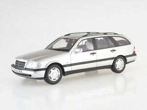 【送料無料】ホビー　模型車　車　レーシングカー モデルメルセデスモデルシルバーmaquette 118 mercedes c220 tmodel s202, argent｜hokushin