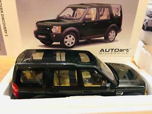 【送料無料】ホビー　模型車　車　レーシングカー ランドローバーディスカバリーautoart land rover discovery 3 2005 vert 118
