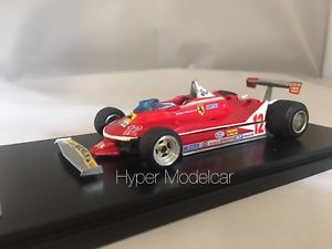 【送料無料】ホビー　模型車　車　レーシングカー キットフェラーリ＃シーズンtameo kit 143 f1 ferrari 312 t4 12 season 1979 g villeneve