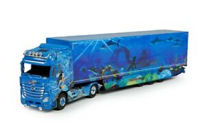 【送料無料】ホビー　模型車　車　レーシングカー メルセデスベンツアクトロスマスmercedes benz actros bigspace fischertrans 69190 tekno 0960 masse 150