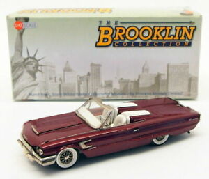 【送料無料】ホビー　模型車　車　レーシングカー モデルスケールカーフォードbrooklin models brk47 echelle 143 voiture 1965 ford thunderbirdjohn roberts
