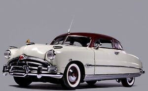 送料無料 ホビー 模型車 車 レーシングカー ハドソンホーネットクラシックビンテージボックスモデルfrankkindanbury Comme Neuf 124 1951 Hudson Hornet Le Classic Vintage Modele Cret 18 Prawasnow In
