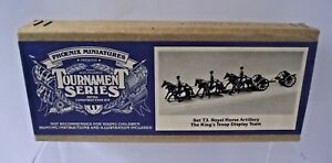 【送料無料】ホビー　模型車　車　レーシングカー ミニチュアフェニックストーナメントシリーズphoenix miniatures tournament series 30 mm royal horse artillery kings troop t3｜hokushin 42,887円