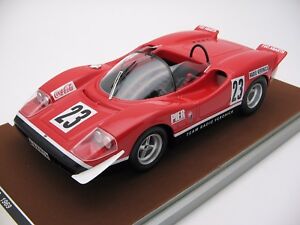 【送料無料】ホビー　模型車　車　レーシングカー スケールアバルトシルバーストーン118 echelle tecnomodel abarth 2000s 1969 silverstone tm1858b｜hokushin
