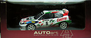 【送料無料】ホビー　模型車　車　レーシングカー オートアートトヨタカローラauto art a80023toyotacorolla wrc 118