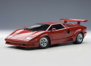 【送料無料】ホビー　模型車　車　レーシングカー ランボルギーニリアスポイラダイカストモデルlamborghini countach avec spoiler arriere diecast voiture modele 74534
