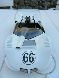 【送料無料】ホビー　模型車　車　レーシングカー チャパラルホワイトボックスchaparral 2 blanche exoto 118? en boite? excellent etat｜hokushin