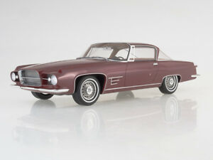 【送料無料】ホビー　模型車　車　レーシングカー モデルクライスラーダブルギアカットmaquette 118 chrysler double ghia l 64 coupe, metallicdark rouge