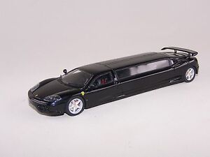 【送料無料】ホビー　模型車　車　レーシングカー フェラーリリムジンマンチェスターブラック｜hokushin