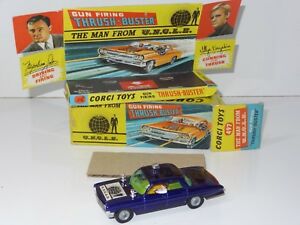 【送料無料】ホビー　模型車　車　レーシングカー c corgi man from uncle thrushbuster 497 comme neuf