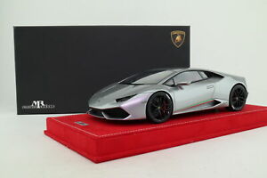【送料無料】ホビー　模型車　車　レーシングカー コレクションスケール；ランボルギーニm collection echelle 118; lamborghini huracan lp6104 metalluro; excellent boxed｜hokushin