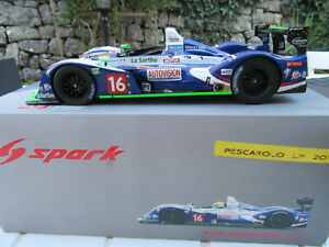 【送料無料】ホビー　模型車　車　レーシングカー ペスカローロジャッドチームルマンボックススパークpescarolo judd team n 16 le mans 2011 spark en boite