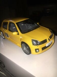 【送料無料】ホビー　模型車　車　レーシングカー オットーモデルルノークリオボックス118 otto models ot582 renault clio v6 liquide jaune comme neuf boxed rare