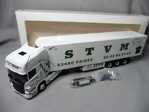 【送料無料】ホビー　模型車　車　レーシングカー スカニアセリエdv8748 eligor 143 scania serie r transports stvm 115023｜hokushin