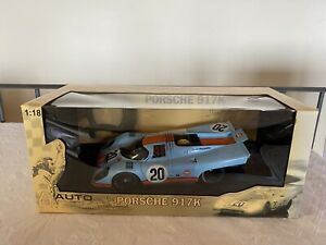 【送料無料】ホビー　模型車　車　レーシングカー ポルシェスティーブマックィーンルマンautoart porsche 917 k steve mcqueen le mans 118