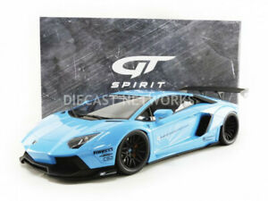 【送料無料】ホビー　模型車　車　レーシングカー グアテマラランボルギーニgt spirit 112 lamborghini aventador liberty works 2018 gts12502bl