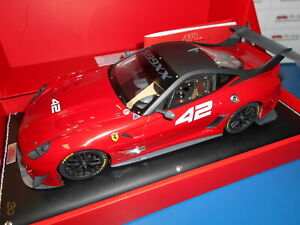 【送料無料】ホビー　模型車　車　レーシングカー コレクションモデルフェラーリ＃mrferr08h by mr collection models ferrari 599 xx evo 42 red 118