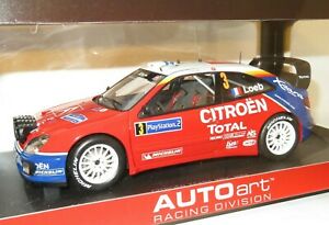 【送料無料】ホビー　模型車　車　レーシングカー シトロエンクサラフランスツアーコルシカローブラリー118 citroen xsara wrc lightpod rallye de france tour e corse 2004 s loeb