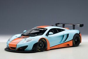【送料無料】ホビー　模型車　車　レーシングカー マクラーレングアテマラガルフカラーリングモデルmclaren 12c gt3 gulf livery 2013 118 model 81343 autoart