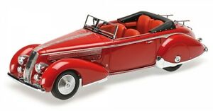 【送料無料】ホビー　模型車　車　レーシングカー ランチアコルトlancia astura tipo 233 corto rouge